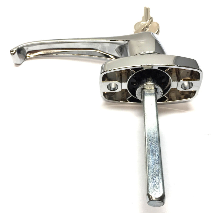 Bauer Chrome Locking Handle w/2-Keys L-201 NOS