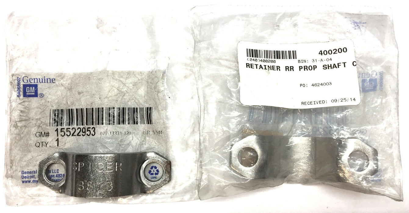 General Motors/GM Prop Shaft Retainer 15522953 (3813) [Lot of 2] NOS