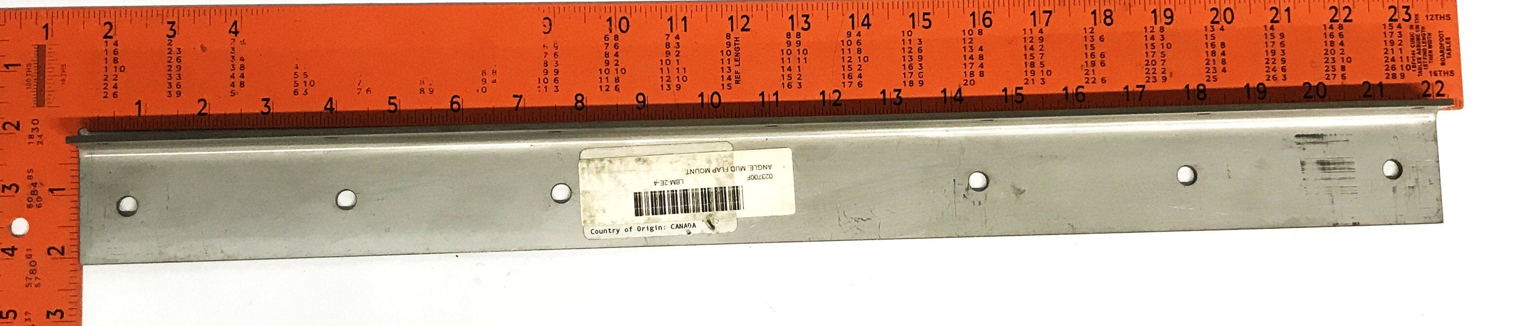 New Flyer Mud Flap Mount Angle 023700 [Lot of 2] NOS