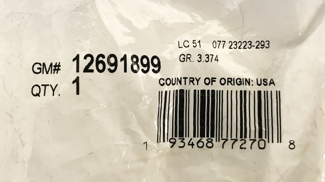 GM Turbocharger Coolant Return Line 12691899 NOS