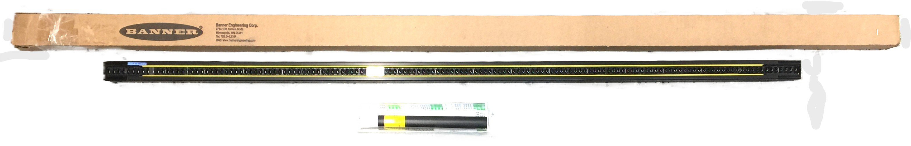 Banner EZ-Screen LS Safety Light Curtain Receiver SLLCR23-1260-S NOS