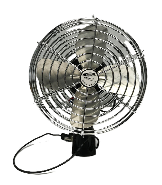 Service Mate 12-volt 2-speed Cab Fan SM3012 NOS