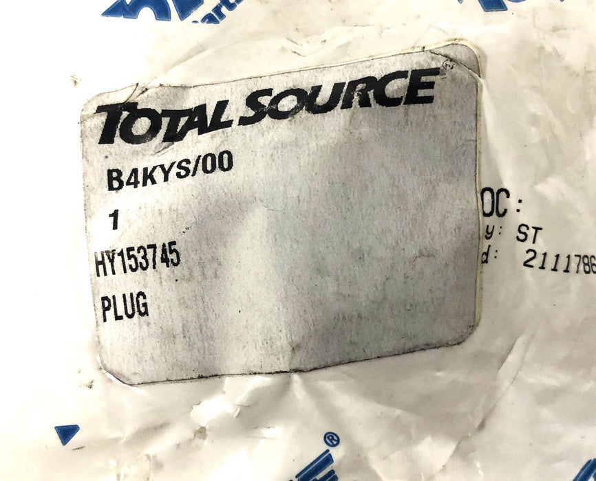 Total Source Plug For Hyster Forklift HY153745 NOS