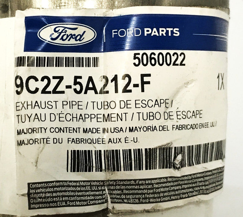 Ford 40 inch x 3 inch Exhaust Pipe 9C2Z-5A212-F NOS
