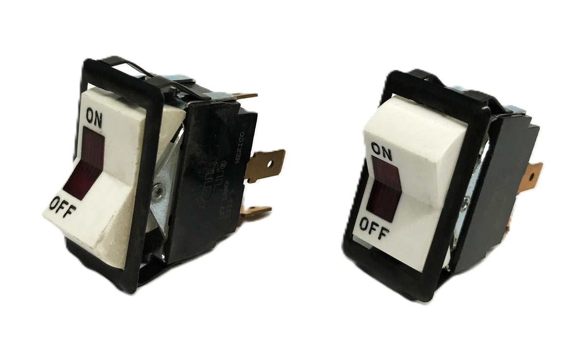 Cole Hersee 12-volt Illuminated Rocker Switch 57300-11 [Lot of 2] NOS