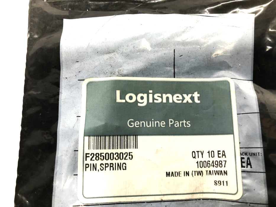 Logisnext Spring Pin F285003025 [Lot of 10] NOS