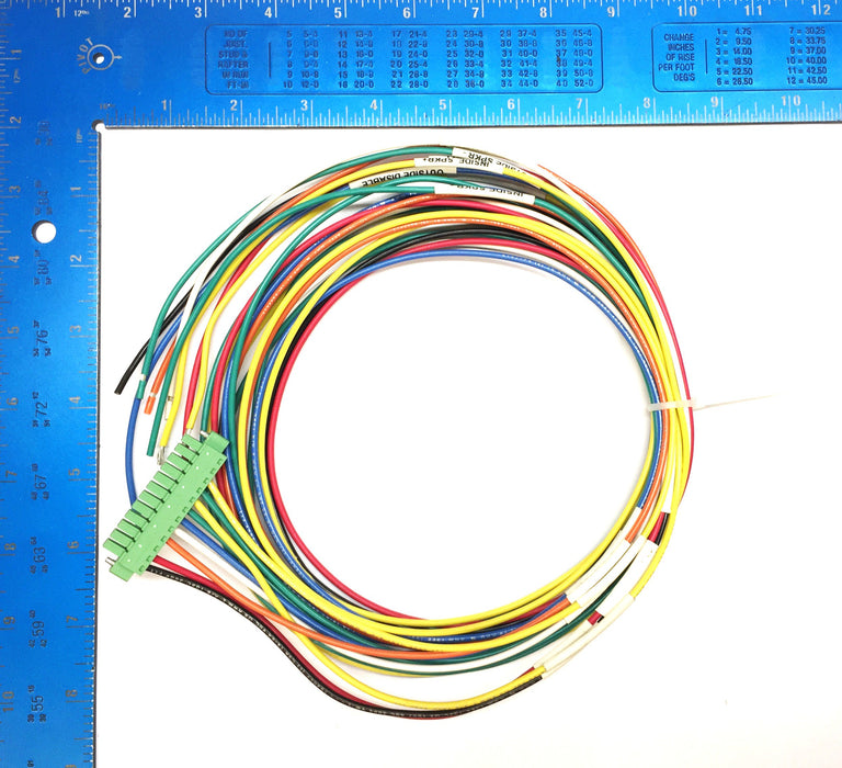 Phoenix 5' MC 1.5-3.81 12-Pin Wire Speaker w/Power Harness 140320-60 Rev.F NOS