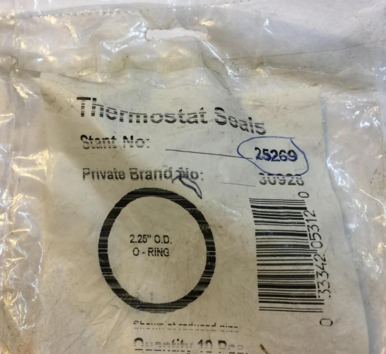 Stant Engine Coolant Thermostat Seal (Lot of 10) 25269 NOS
