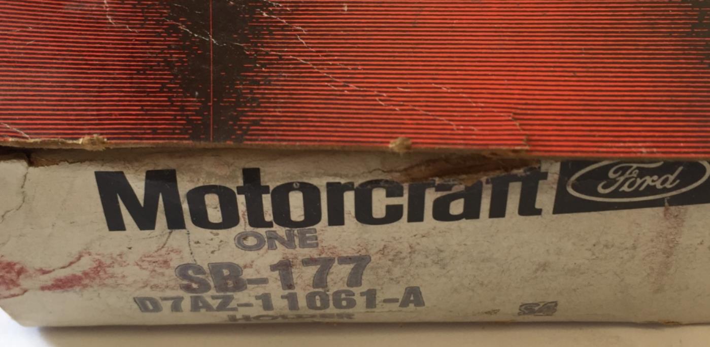 MOTORCRAFT BRUSH HOLDER SB-177 FORD  D7AZ-11061-A NOS