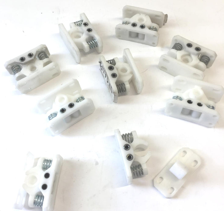 Cabinet Storage Plastic Latch Assembly  (Lot of 9)