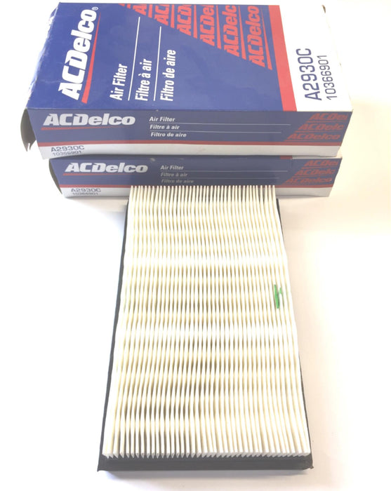 Elemento de filtro de aire ACDelco A2930C (lote de 2)