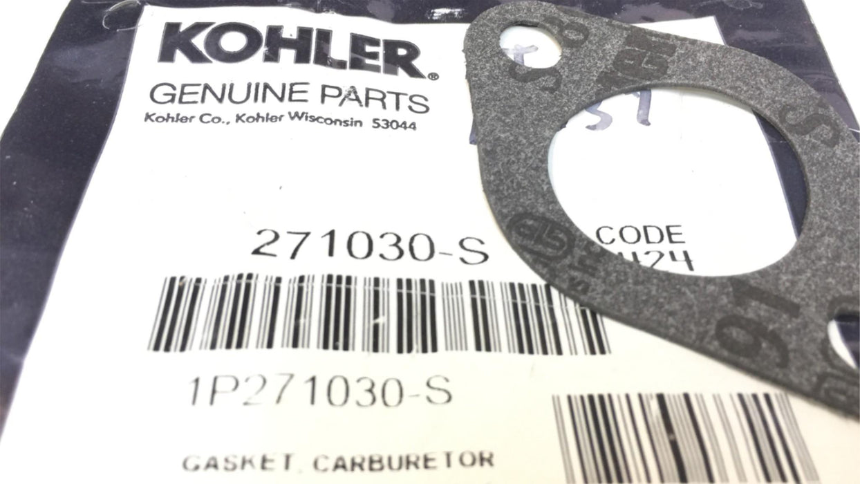 GENUINE Kohler Engines Gasket Carburetor 271030-S NEW