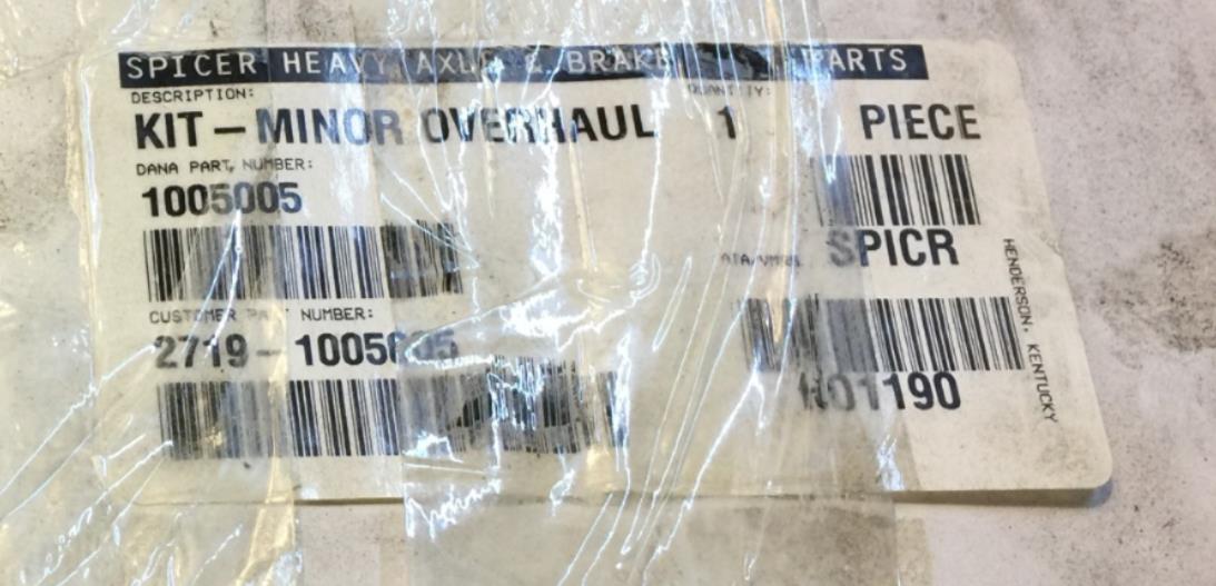 Dana Spicer Minor Overhaul Kit 1005005 NOS
