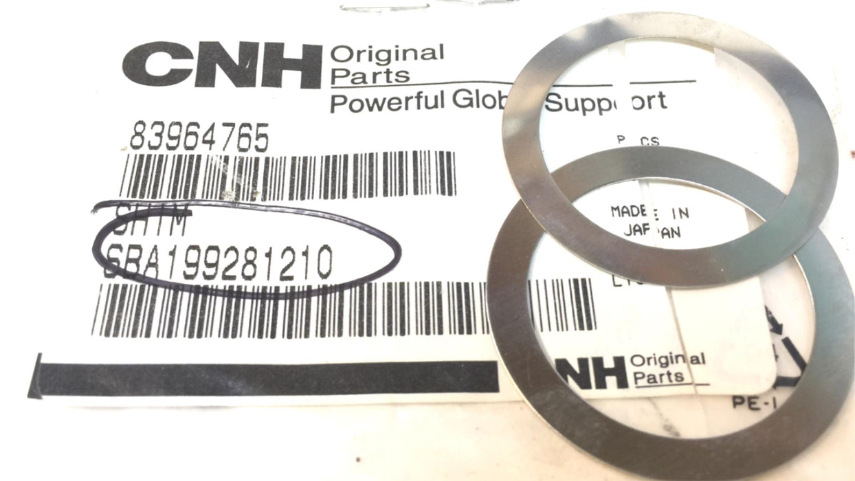 SHIM FOR CASE NEW HOLLAND SBA199281210 [ LOT OF 2 ] NOS