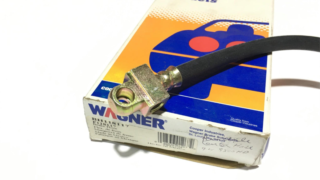 Genuine Wagner Parts, Brake Hydraulic Hose-Hose BH118117 NOS