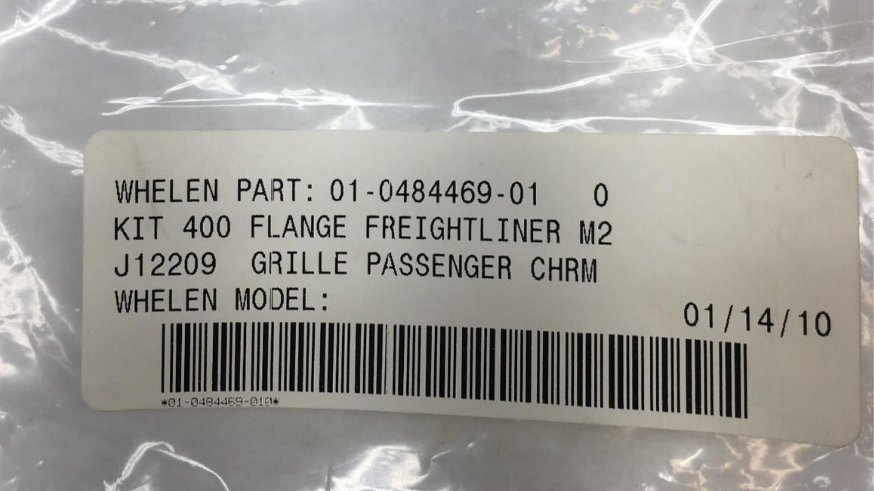 Whelen Passenger Side Flange Kit  01-0484469-01 NOS