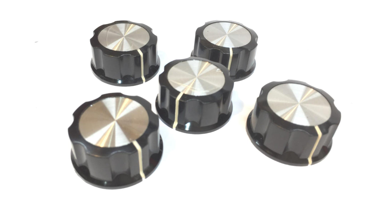 MUNCIE 1806001009 Control Knob 1/4" Thread Size, Bushing Brass Type [ LOT OF 5 ]