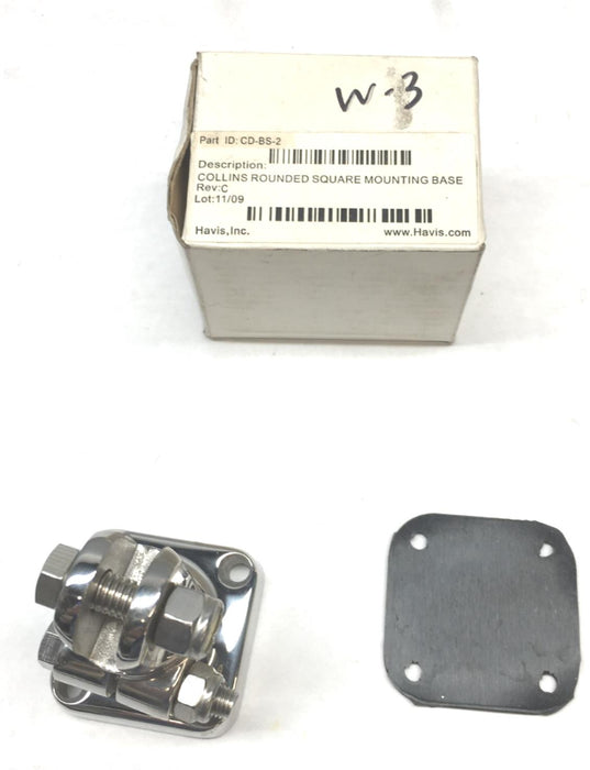Havis Spotlight Mounting Base  CD-BS-2 NOS