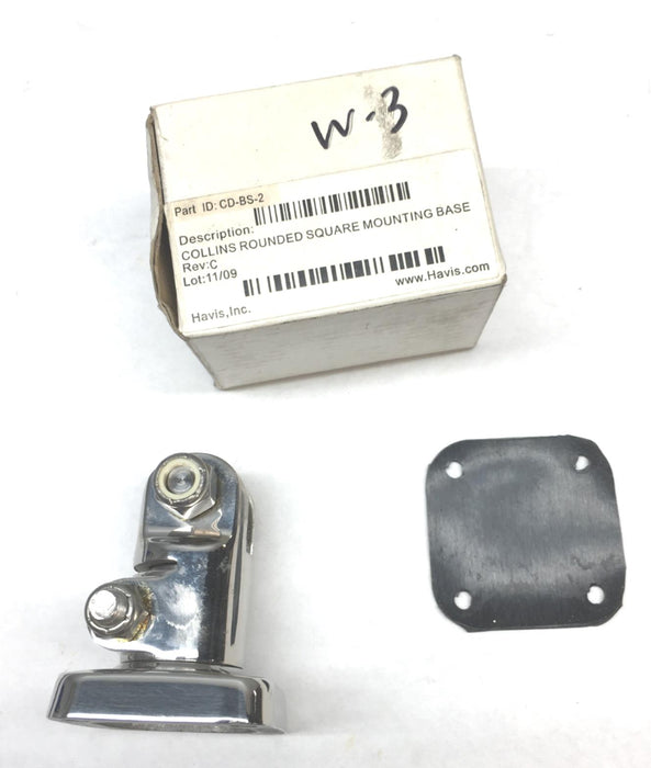 Havis Spotlight Mounting Base  CD-BS-2 NOS