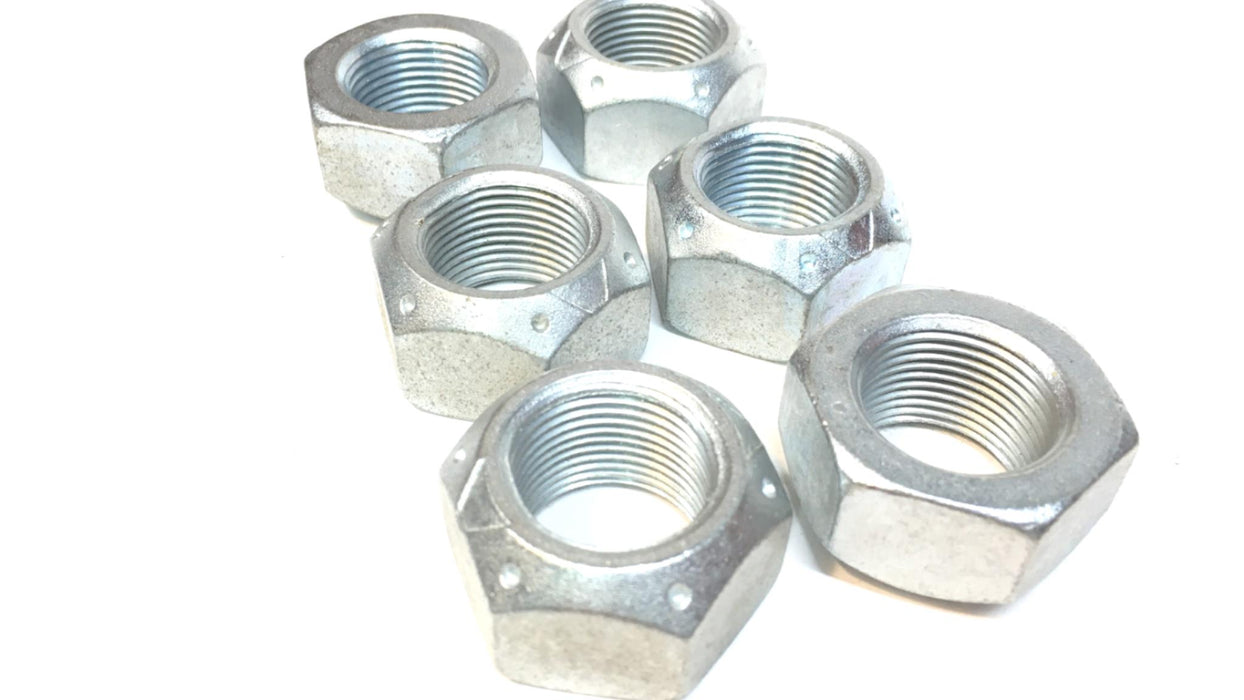 Unbranded 1" Hex Lock Nut Grade C Prevailing Torque Lock Nuts [ LOT OF 6 ]