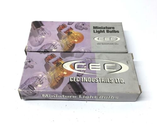CEC Miniature Glove Compartment Light Bulb PR3 [Lot of 20] NOS