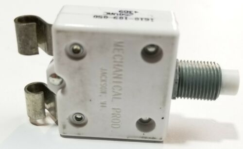 MCI 1610-057-050 790966 5 AMP Push-to-Reset Circuit Breaker NOS