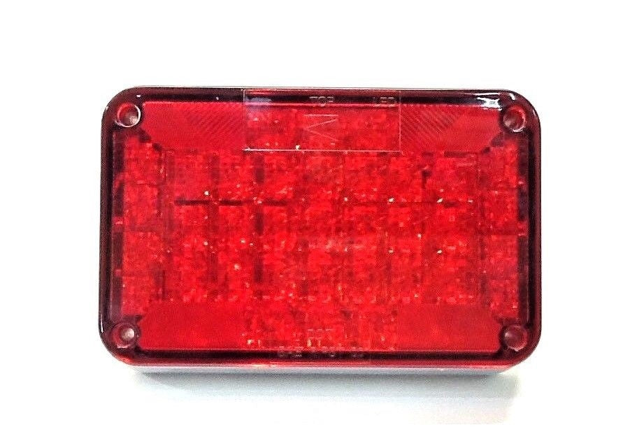 Sound Off Red LED Tail Lamp 6.5" x 4" ECV461STTP NOS