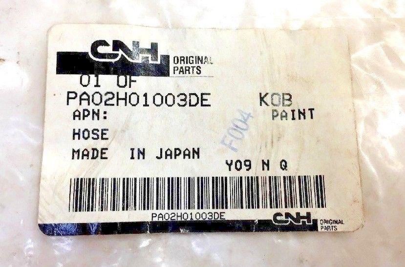 Hose fits Case New Holland CNH PA02H01003DE NOS