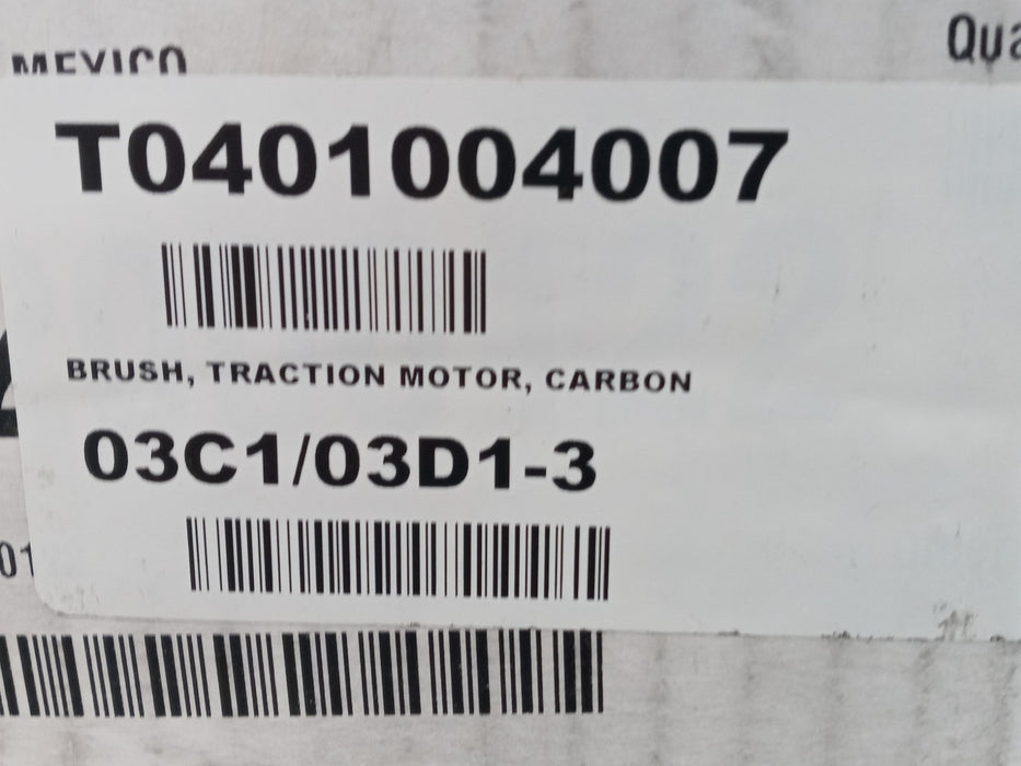 National Electric Carbon Brushes DE7 62000122 NOS