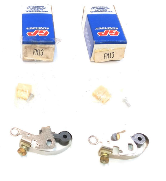 GP Sorensen Ignition Contact Set FM13 [Lot of 3] NOS