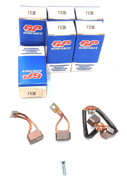 GP Sorensen Alternator Brush Sets Six Each FX28 / FX30 / FX33 [Lot of 18] NOS