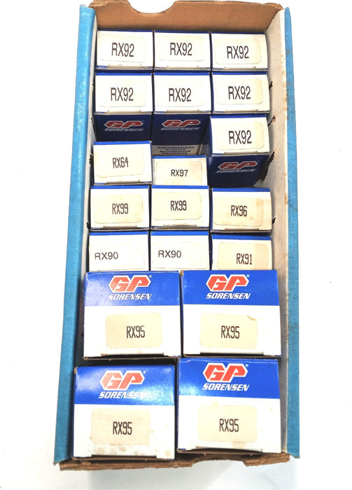 GP Sorensen Brush Kits RX95,RX96,RX91,RX90,RX99,RX64,RX97,RX92 [Lot of 19] NOS