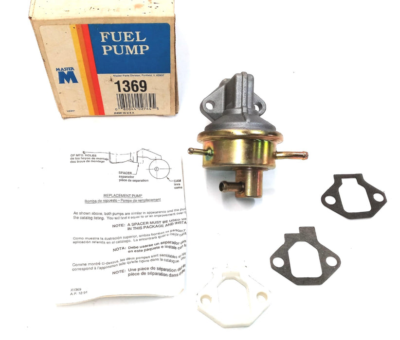 Master Fuel Pump 1369 NOS