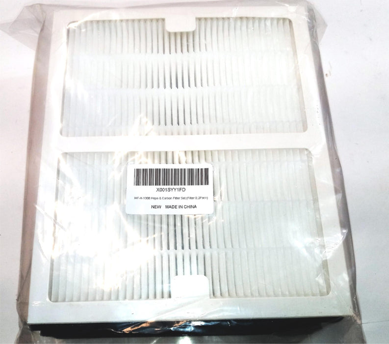 Unbranded Hepa & Carbon Filter Set IAF-H-100B (Filter B) [Lot of 2] NEW