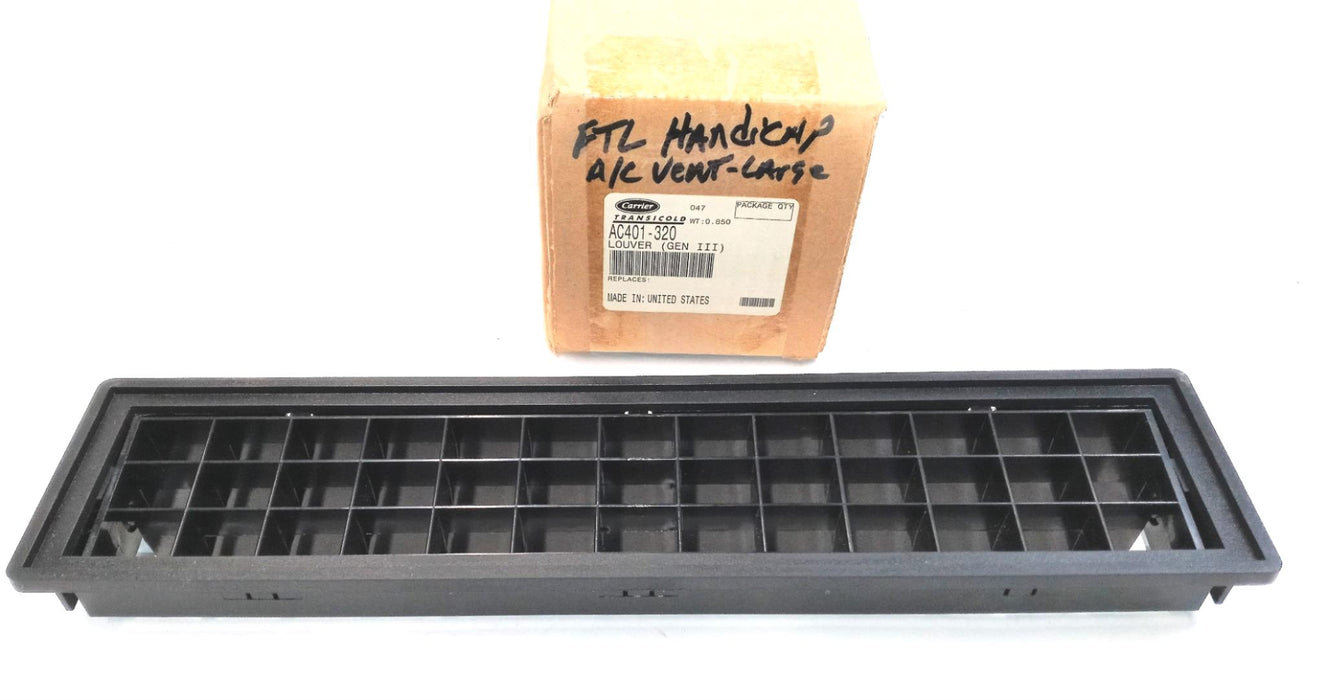 Transicold Louver Gen III AC401-320 NOS