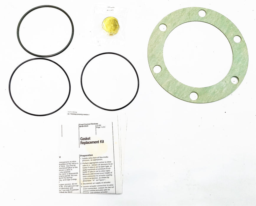 Honeywell Gasket Replacement Kit 30751331-506 (Gaskets and O-Rings Only) NOS