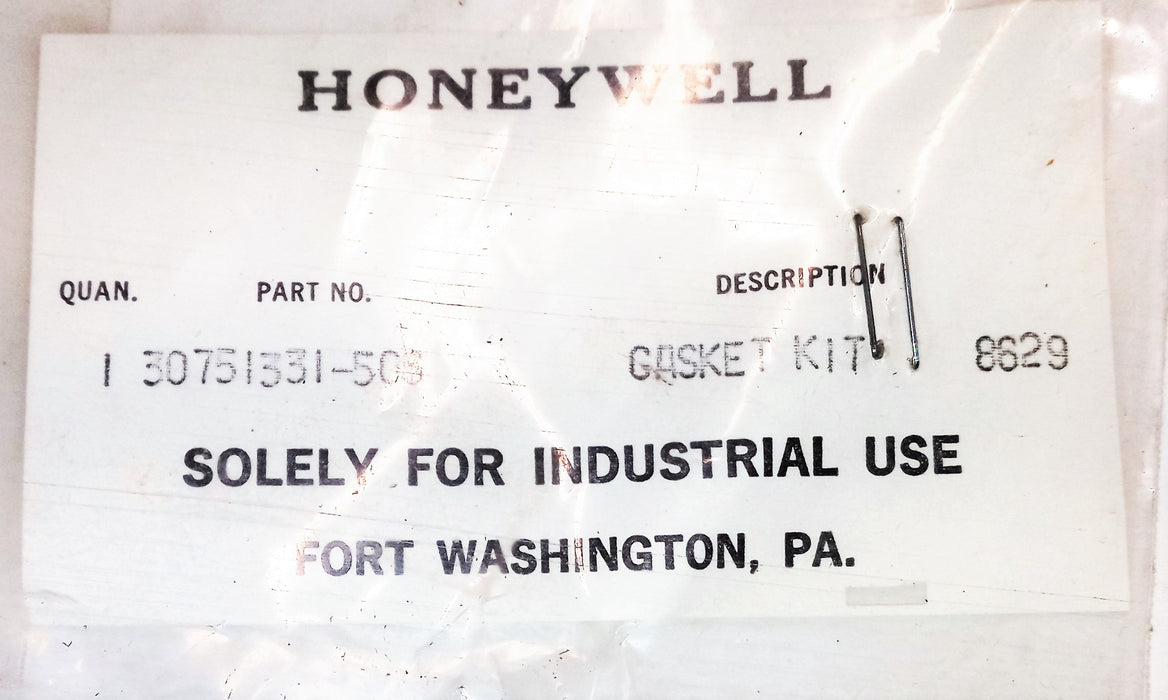 Honeywell Gasket Replacement Kit 30751331-506 (Gaskets and O-Rings Only) NOS