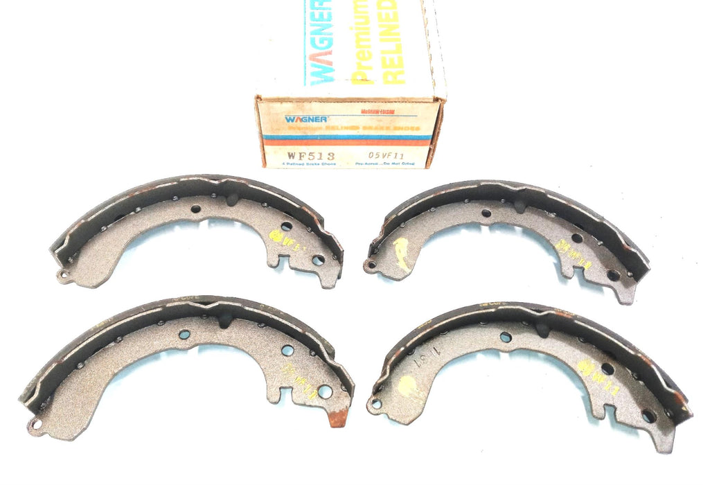 Wagner Re-Lined Brake Shoes WF513 NOS