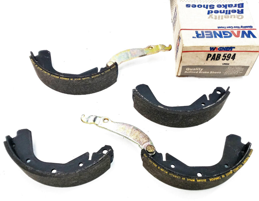 Wagner Re-Lined Brake Shoes PAB594 NOS