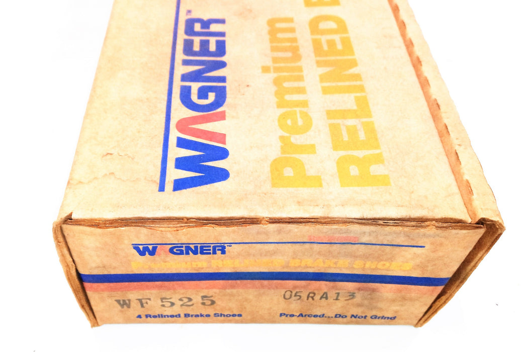 Wagner Re-Lined Brake Shoes WF525 NOS