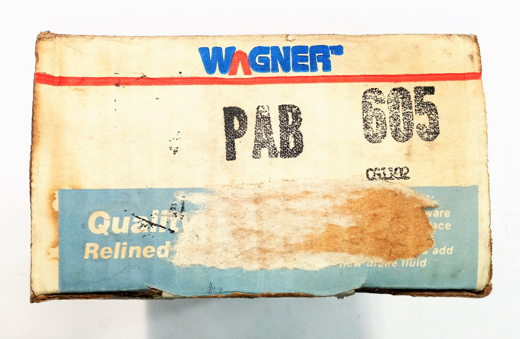 Wagner Re-Lined Brake Shoes PAB605 NOS