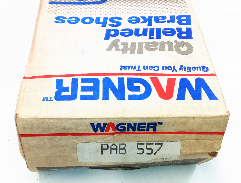 Wagner Re-Lined Brake Shoes PAB557 NOS