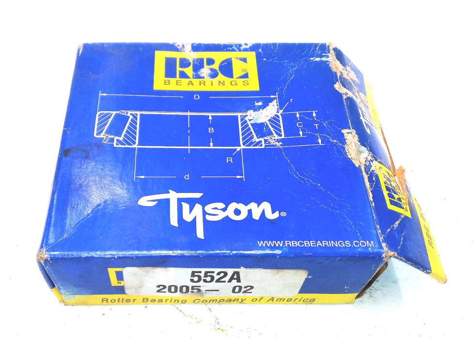 RBC Bearing Cup 552A NOS