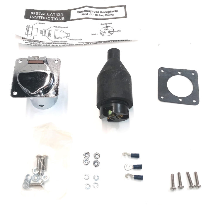 International Weather Proof Receptacle Kit ZBL8605688 NOS