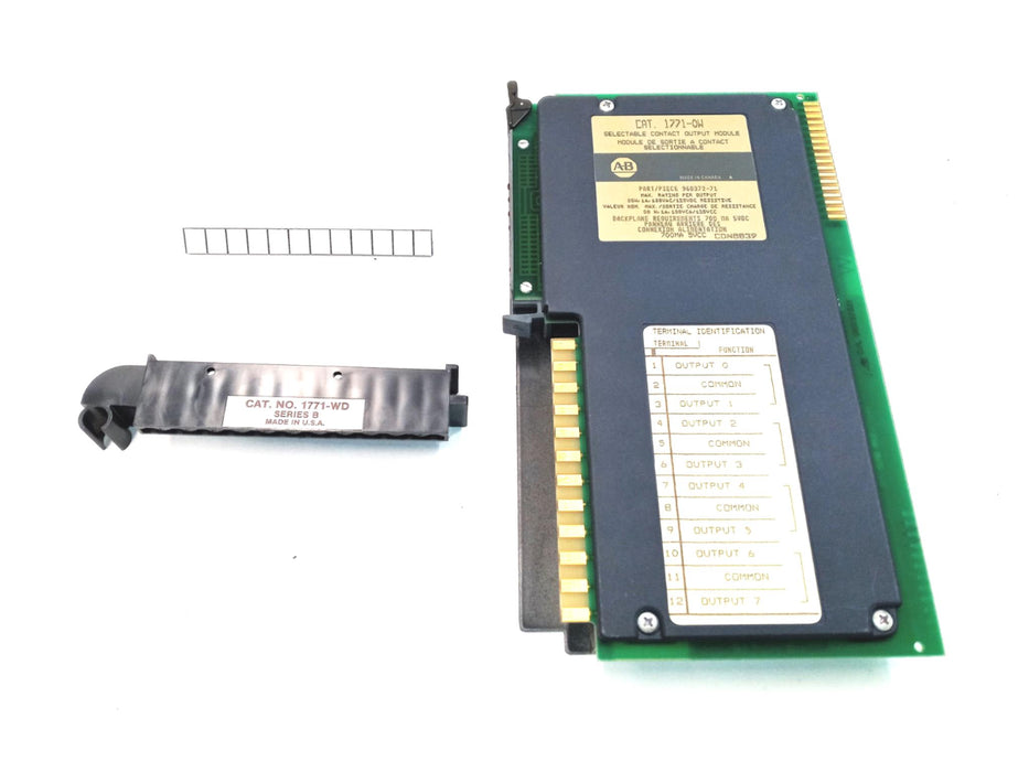 Allen Bradley Selectable Contact Output Module 1771-OW NOS