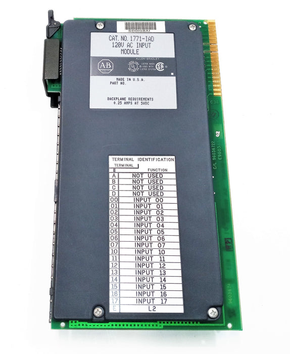 Allen-Bradley AC Input Module 1771-IAD USED