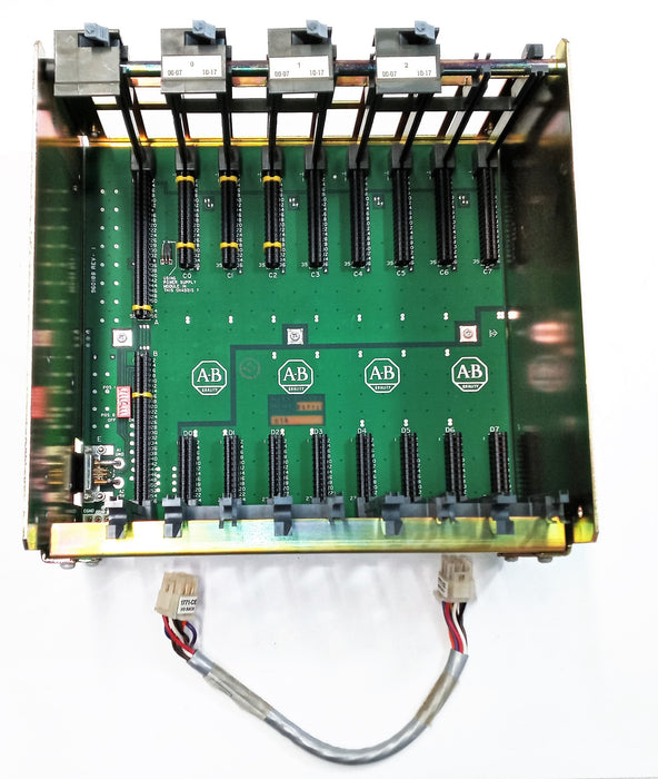 Allen-Bradley 8 Slot I/O Chassis 1771-A2B With 1771-CE USED
