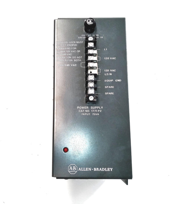 Allen-Bradley Auxiliary Power Supply 1771-P2 Missing Screws USED