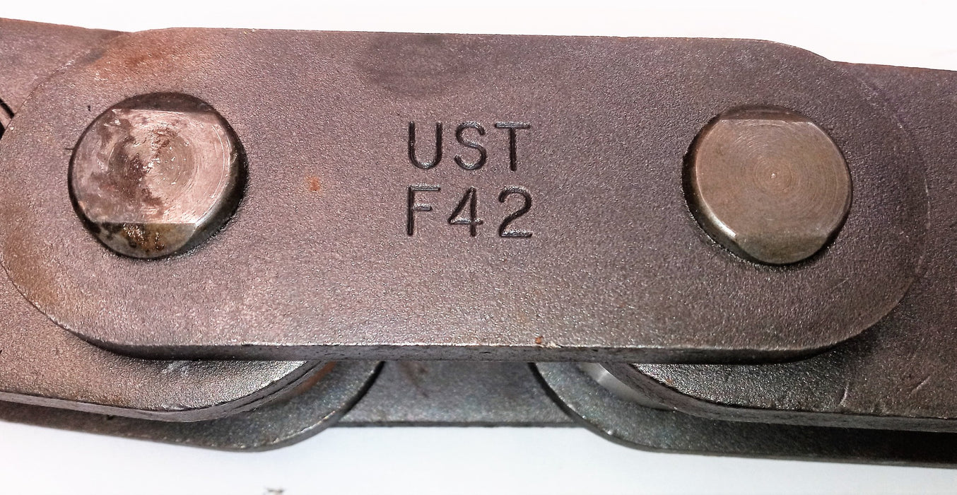 Tsubaki Escalator Roller Chain UST F42 96' in 64 18inch Segmented Lengths NOS