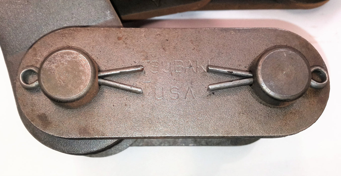 Tsubaki Escalator Roller Chain UST F42 96' in 64 18inch Segmented Lengths NOS